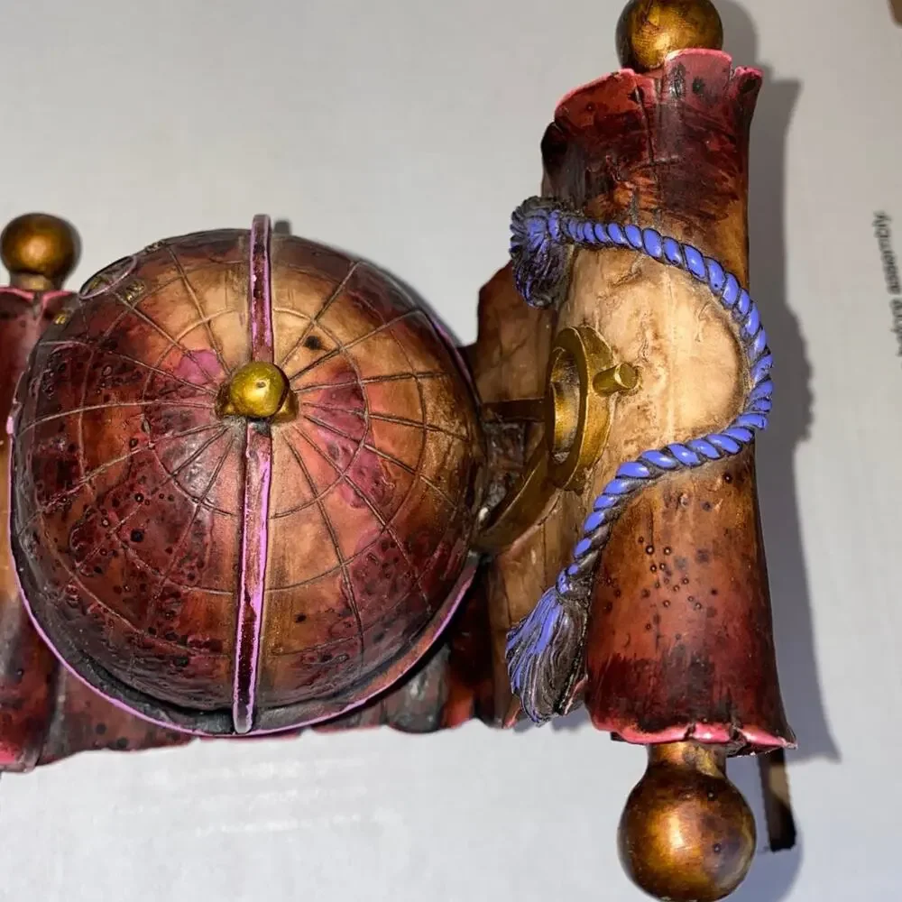 Explore Travel Compass World Medieval Hogwarts Bookend Decor Dark Academia Globe